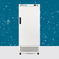 可貼牌加工立式-60℃超低溫金槍魚(yú)保存箱278L 深冷冷柜